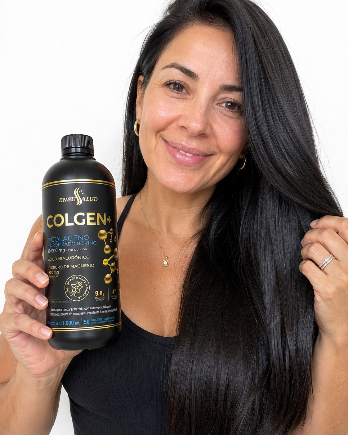 Mujer con Colgen+ EnSusalud
